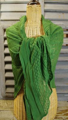 Dreiecktuch Vanessa Wiese, Invero, Baumwolle unifarben